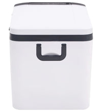Kühlbox mit Griff und Adapter Schwarz und Weiß 25 L PP & PE