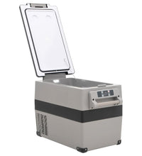 Kühlbox mit Griff und Adapter Schwarz und Grau 55 L PP & PE