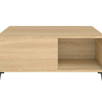 Couchtisch Sonoma-Eiche 80x80x36,5 cm Holzwerkstoff