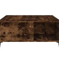 Couchtisch Räuchereiche 80x80x36,5 cm Holzwerkstoff