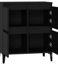 Sideboard Schwarz 60x35x70 cm Holzwerkstoff