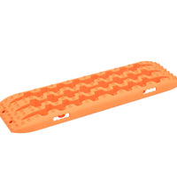 Traktionsmatten 2 Stk. Orange 106x30,5x7 cm Nylon