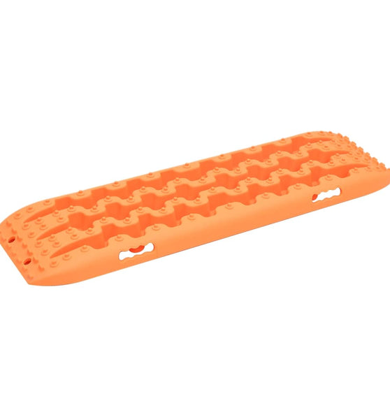 Traktionsmatten 2 Stk. Orange 106x30,5x7 cm Nylon