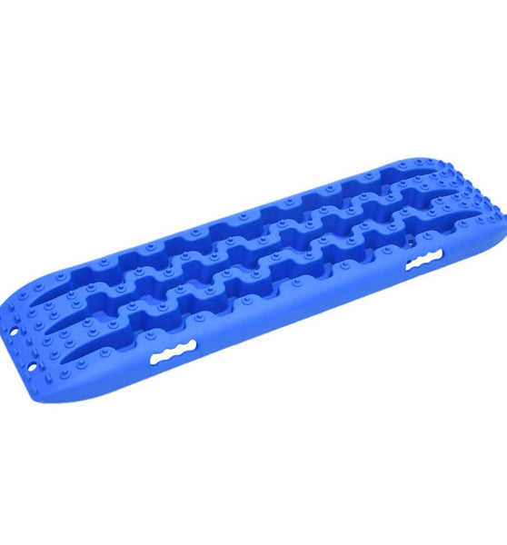 Traktionsmatten 2 Stk. Blau 106x30,5x7 cm Nylon