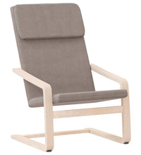 Relaxsessel Taupe Stoff