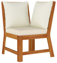 11-tlg. Garten-Essgruppe mit Kissen Massivholz Akazie