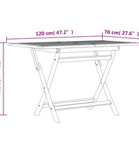 7-tlg. Garten-Essgruppe Massivholz Teak