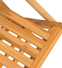 7-tlg. Garten-Essgruppe Massivholz Teak