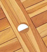 7-tlg. Garten-Essgruppe Massivholz Teak