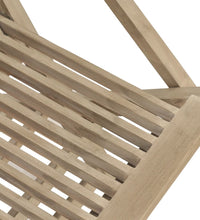 7-tlg. Garten-Essgruppe Grau Massivholz Teak