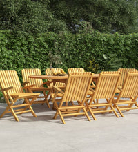 Gartenstühle 8 Stk. Klappbar 61x67x90 cm Massivholz Teak