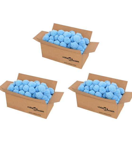 Pool-Filterbälle Antibakteriell Blau 2100 g Polyethylen
