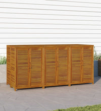 Gartenbox 210x87x104 cm Massivholz Akazie