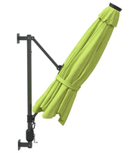 Wand-Sonnenschirm Apfelgrün 290 cm