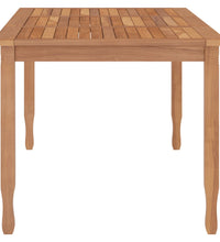 Garten-Esstisch 200x90x75 cm Massivholz Teak