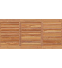 Garten-Esstisch 200x90x75 cm Massivholz Teak