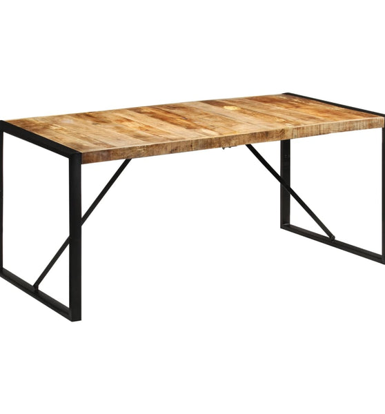 Esstisch 175x90x76 cm Raues Massivholz Mango