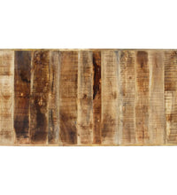 Esstisch 175x90x76 cm Raues Massivholz Mango