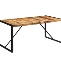 Esstisch 175x90x76 cm Raues Massivholz Mango