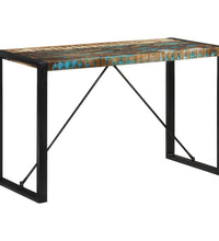 Esstisch 120x55x76 cm Altholz Massiv