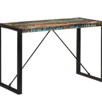 Esstisch 120x55x76 cm Altholz Massiv
