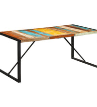 Esstisch 175x90x76 cm Altholz Massiv