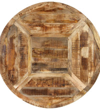 Esstisch Ø150x76 cm Massives Raues Mangoholz