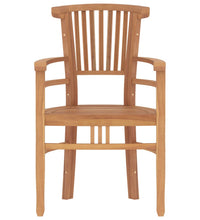 7-tlg. Garten-Essgruppe Massivholz Teak