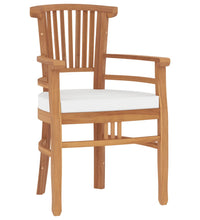 7-tlg. Garten-Essgruppe Massivholz Teak