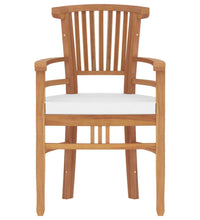 7-tlg. Garten-Essgruppe Massivholz Teak