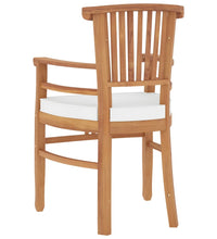 7-tlg. Garten-Essgruppe Massivholz Teak