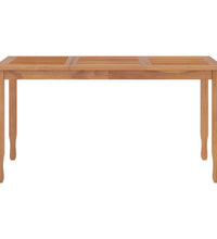 7-tlg. Garten-Essgruppe Massivholz Teak