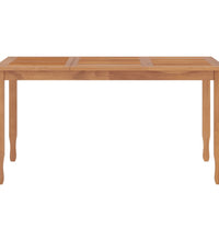 7-tlg. Garten-Essgruppe Massivholz Teak