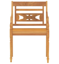 7-tlg. Garten-Essgruppe Massivholz Teak