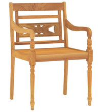 7-tlg. Garten-Essgruppe Massivholz Teak