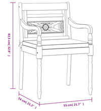 7-tlg. Garten-Essgruppe mit Weißen Kissen Massivholz Teak