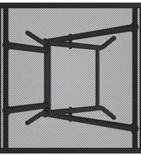 Gartentisch Klappbar Anthrazit 50x50x72 cm Stahlgitter
