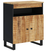 Sideboard mit 2 Türen 60x33x75 cm Massivholz Mango