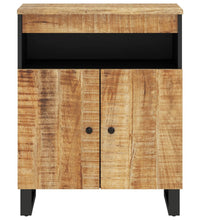 Sideboard mit 2 Türen 60x33x75 cm Massivholz Mango