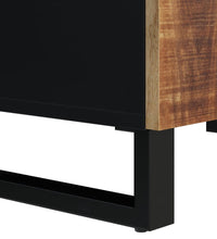 Sideboard mit 4 Türen 60x33x75 cm Massivholz Mango