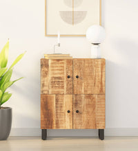 Sideboard mit 4 Türen 60x33x75 cm Massivholz Mango