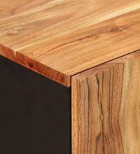 Sideboard mit 4 Türen 60x33x75 cm Massivholz Akazie