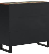 Sideboard mit 2 Türen 80x33x75 cm Altholz Massiv