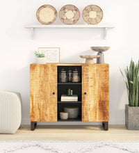 Sideboard mit 2 Türen 90x33x75 cm Massivholz Mango