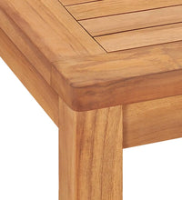 7-tlg. Garten-Essgruppe Massivholz Teak