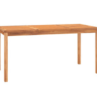 7-tlg. Garten-Essgruppe Massivholz Teak