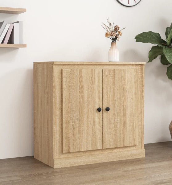 Sideboard Sonoma-Eiche 70x35,5x67,5 cm Holzwerkstoff