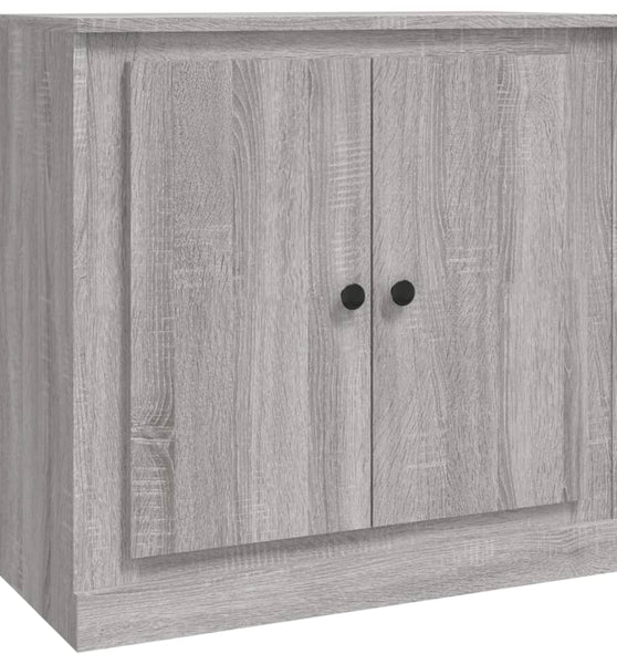 Sideboard Grau Sonoma 70x35,5x67,5 cm Holzwerkstoff