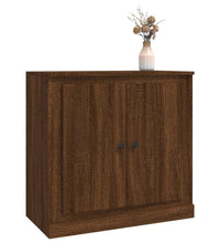 Sideboard Braun Eichen-Optik 70x35,5x67,5 cm Holzwerkstoff