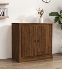 Sideboard Braun Eichen-Optik 70x35,5x67,5 cm Holzwerkstoff